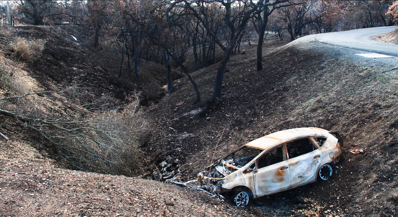 2017 Tubbs Fire in Sonoma. Photo: Jacoba Charles