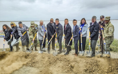 A South Bay Levee Breaks Ground, And Records