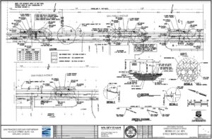 Engineering drawing for Berkeley green street.