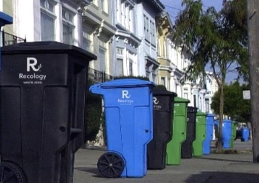 recycling bins photo