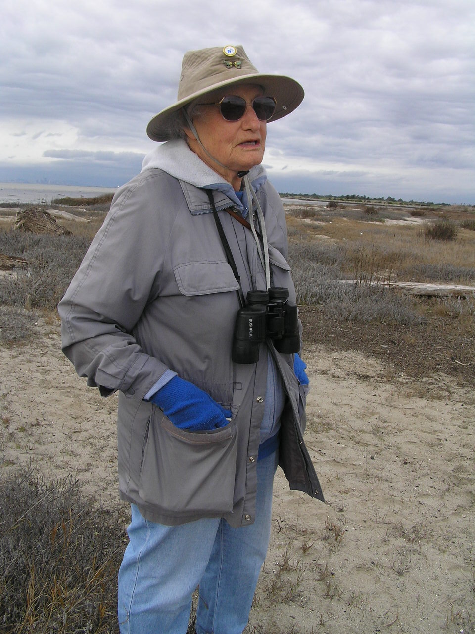 Remembering the late Janice Delfino of Ohlone Audubon, a leading environmental advocate and naturalist for Roberts Landing and the Hayward Shoreline. Delfino helped the region understand the importance of the area, and current efforts to restore the shore are in many ways her legacy, says Peter Baye.