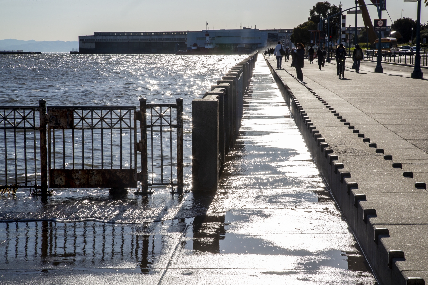 Embarcadero waterfront in downtown San Francisco. Photo: SF Public Works.