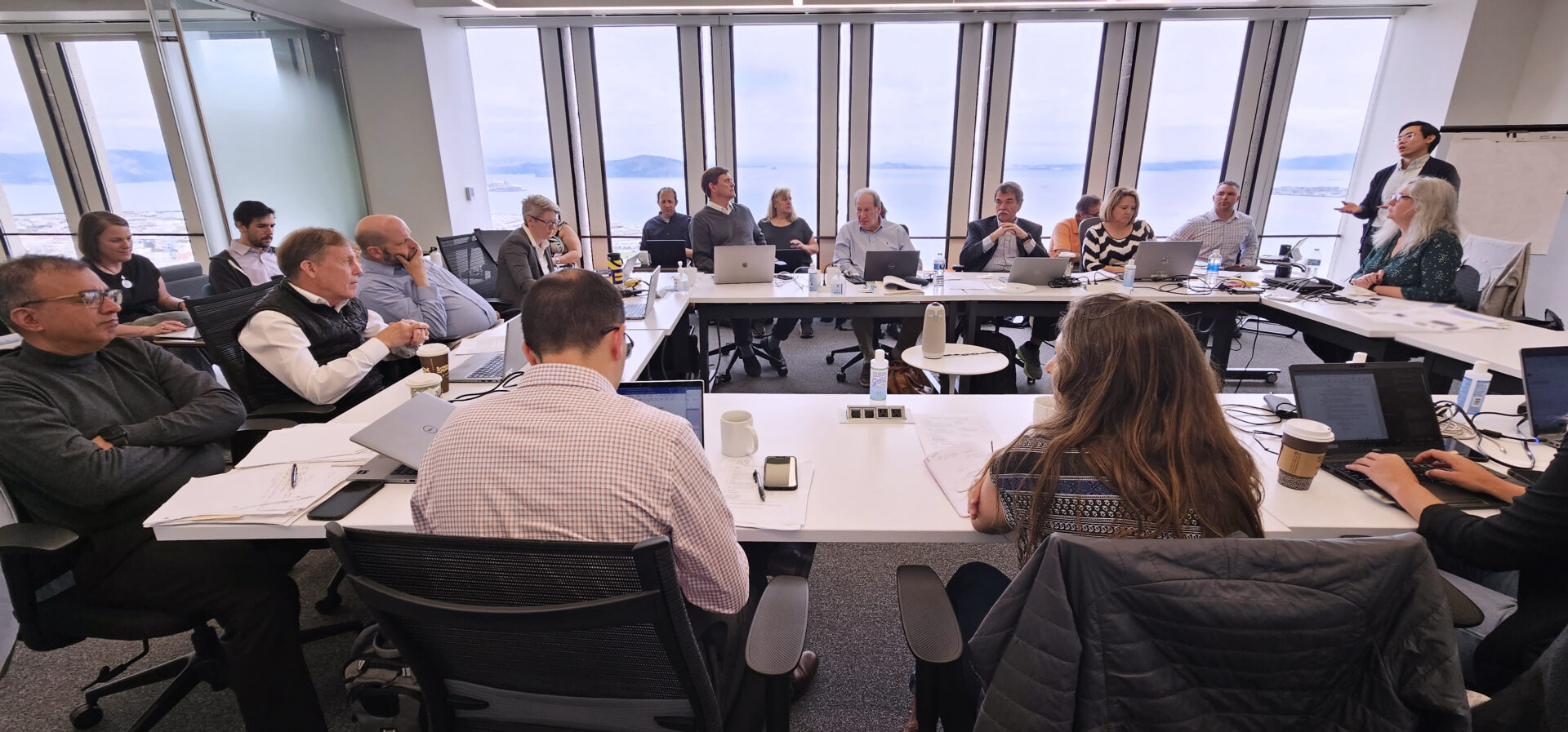 Teams from the Port and the Army Corps meet to discuss comprehensive benefits in the SF Waterfront Coastal Flood Study this June. Photo: USACE.