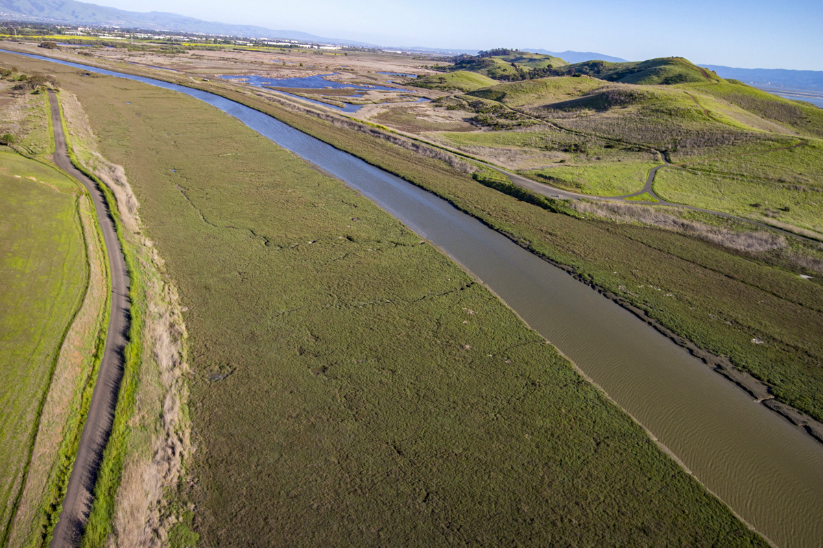 Alameda Flood Control Channel: Photo: Cris Benton.