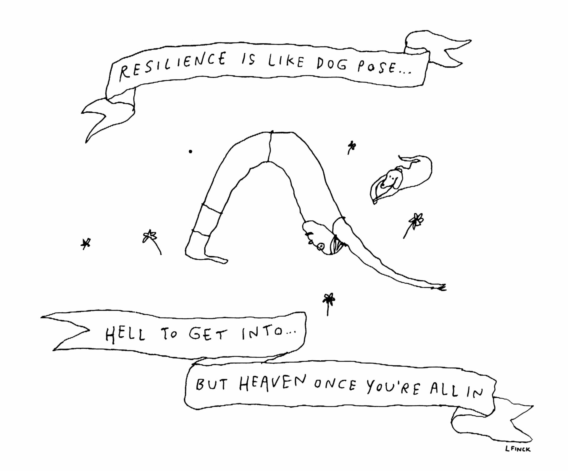 KneeDeep in resilience cartoons by Liana Finck.