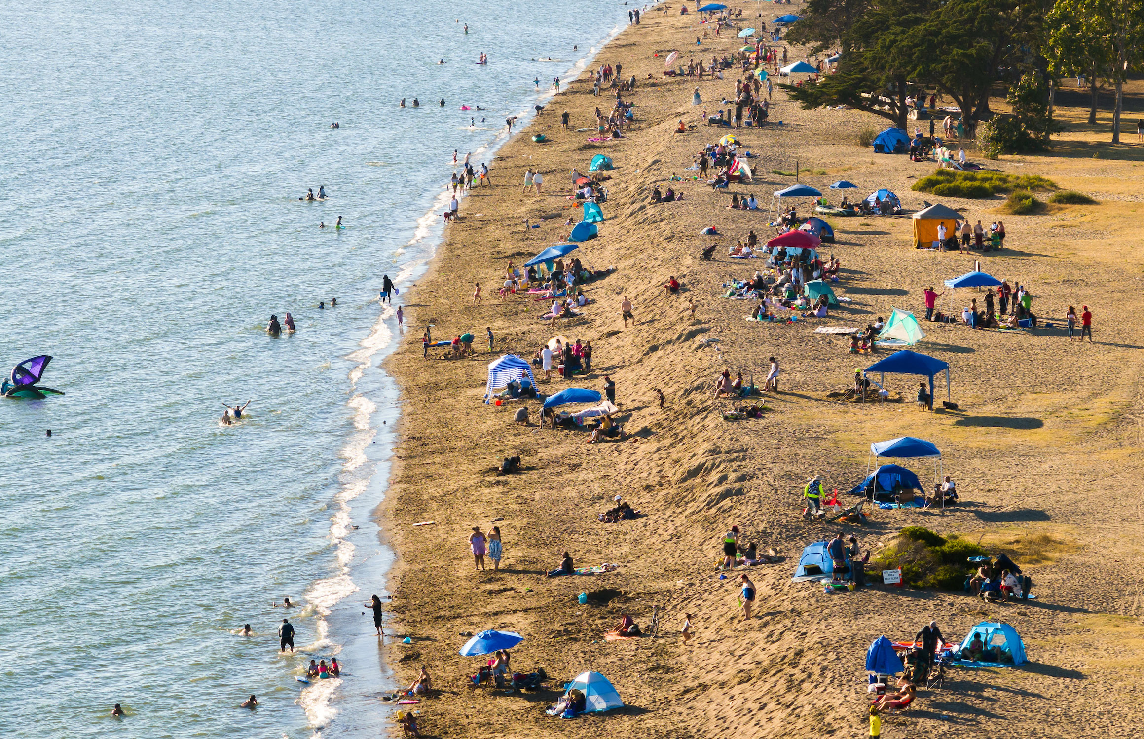 Crown Beach in Alameda.