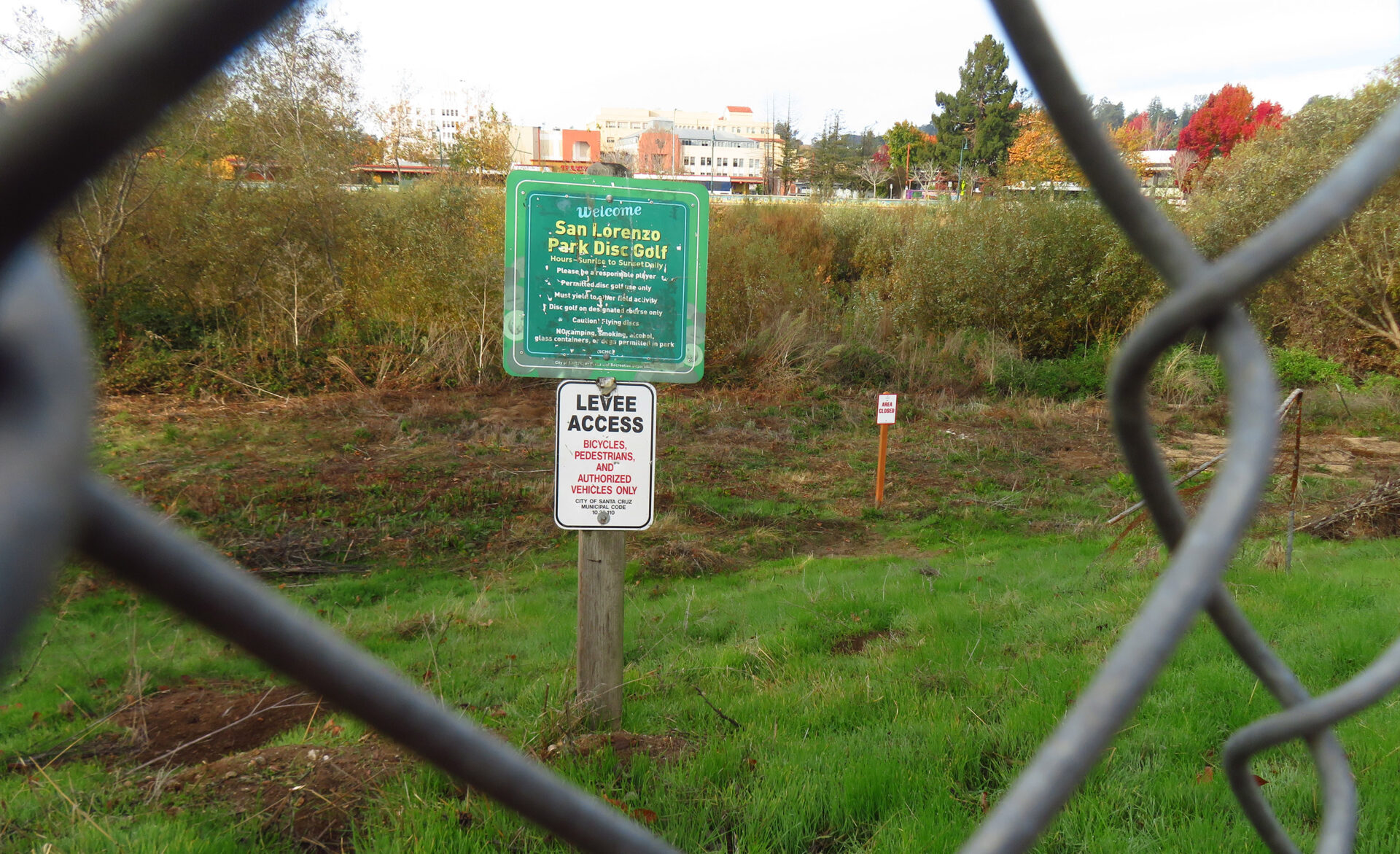 Funding will help reopen San Lorenzo Park. Photo: Isaac Pearlman