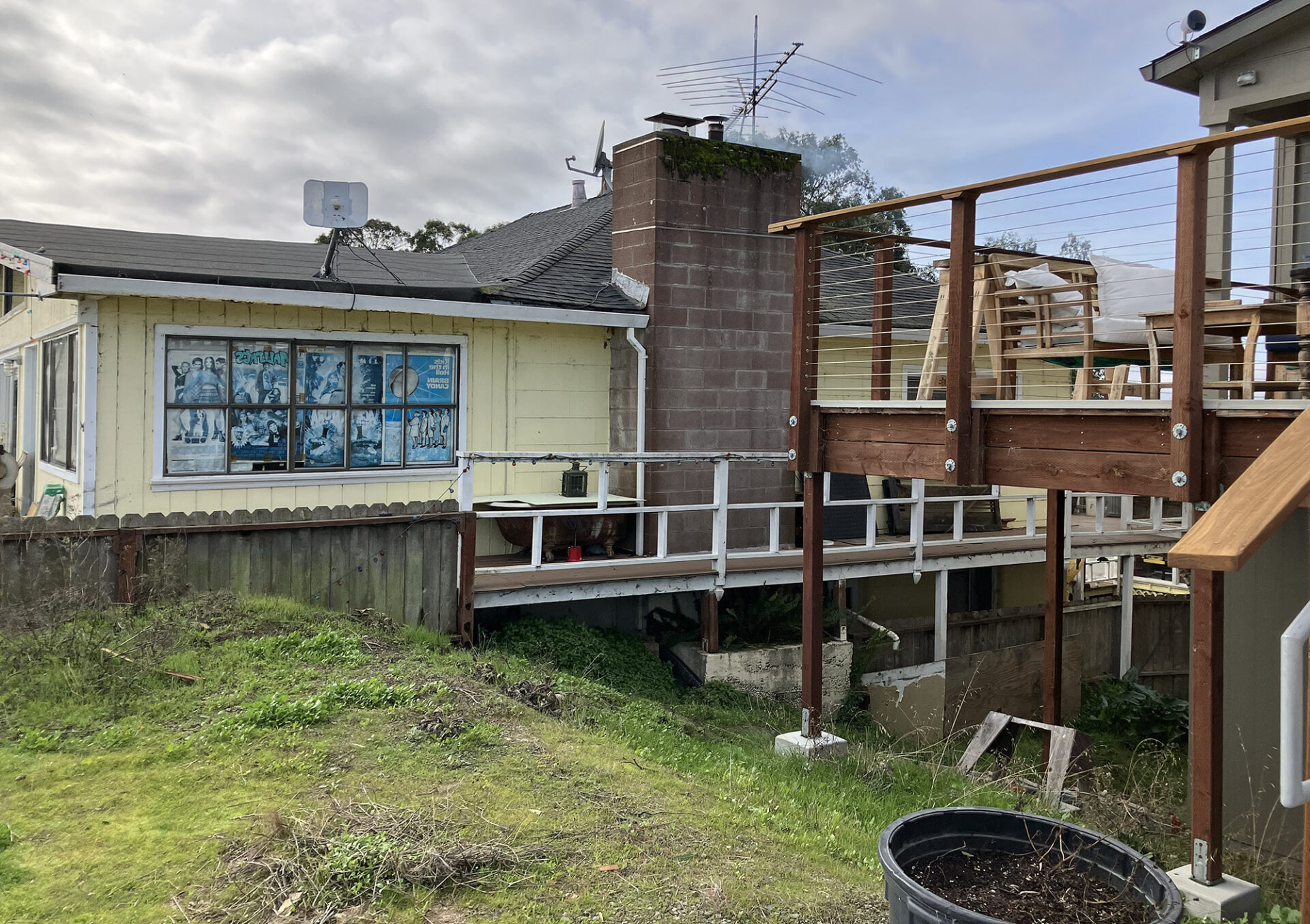 Some homes in the Milton Road community are trying to keep up with the changes, while others may not have the resources. Photo: Mary Catherine O’Connor